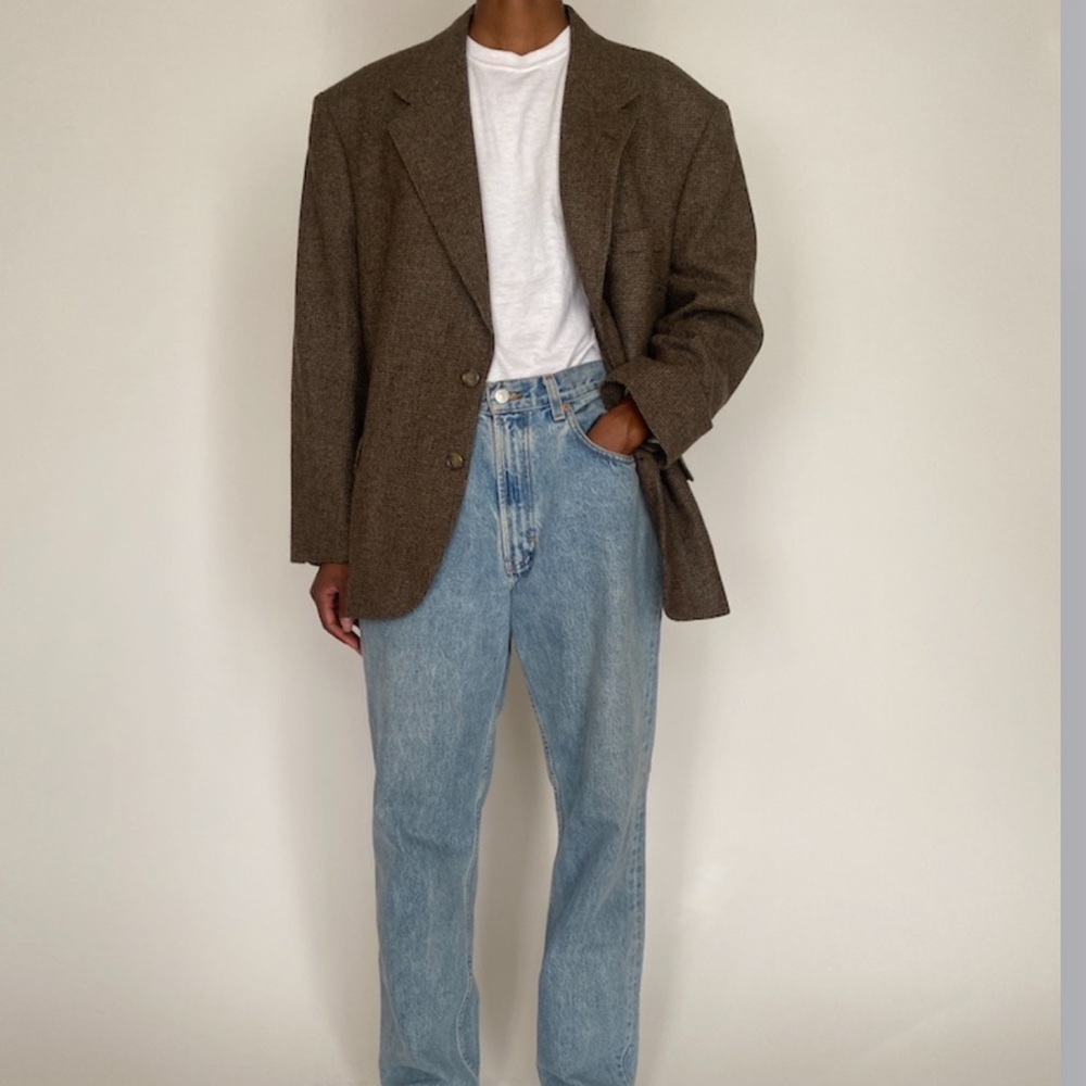 VINTAGE BROWN BLAZER